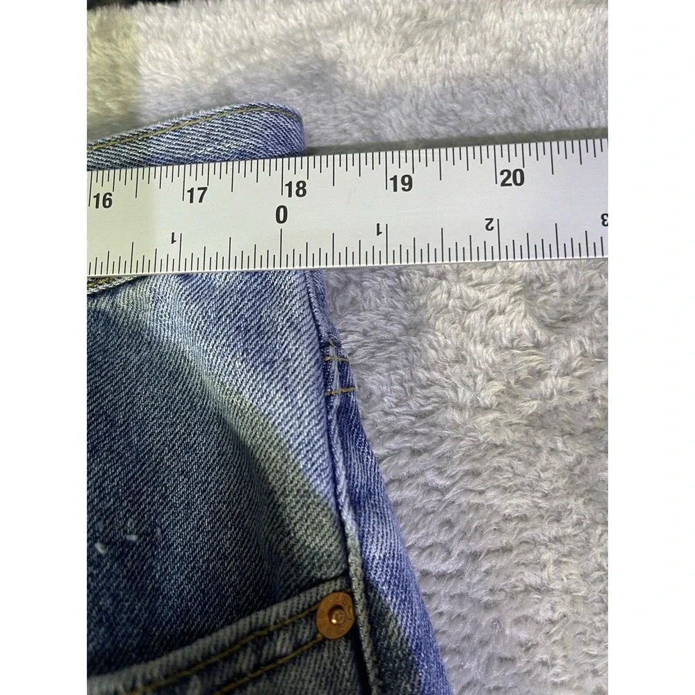 Levi's 505 Jeans Men's 36X32(Tag 38X32) Blue Denim Regular‎ Fit